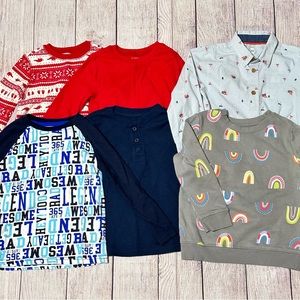 Toddler Boys Long Sleeve T-shirt, Shirt, Sweatshirt lot